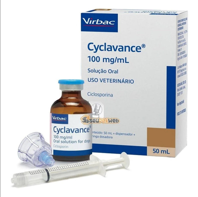 Cyclavance 100 mg/mL para Cães Virbac 50ml