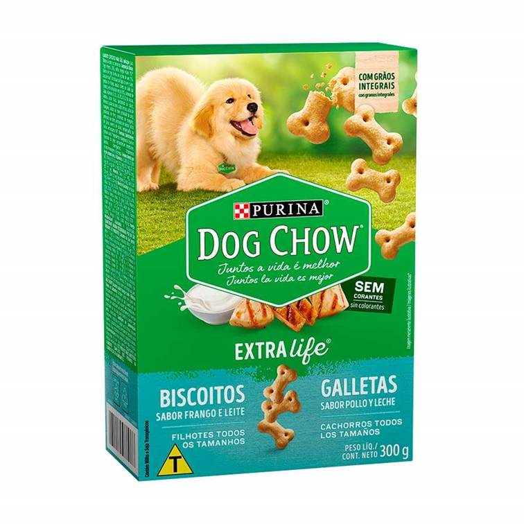 Biscoito Dog Chow Extra Life Junior 300g