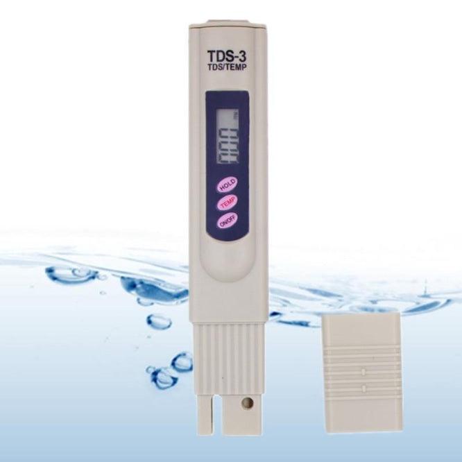 Medidor Digital TDS - Temperatura e Qualidade da água de Aquários