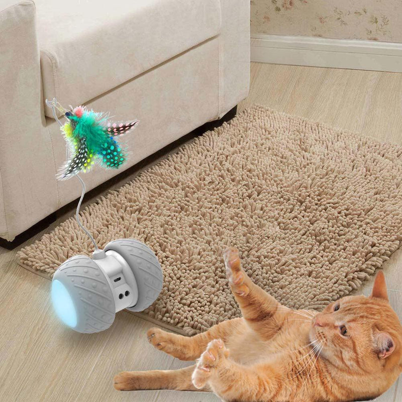Brinquedo Eletrônico Inteligente para Gatos - Fast Roll