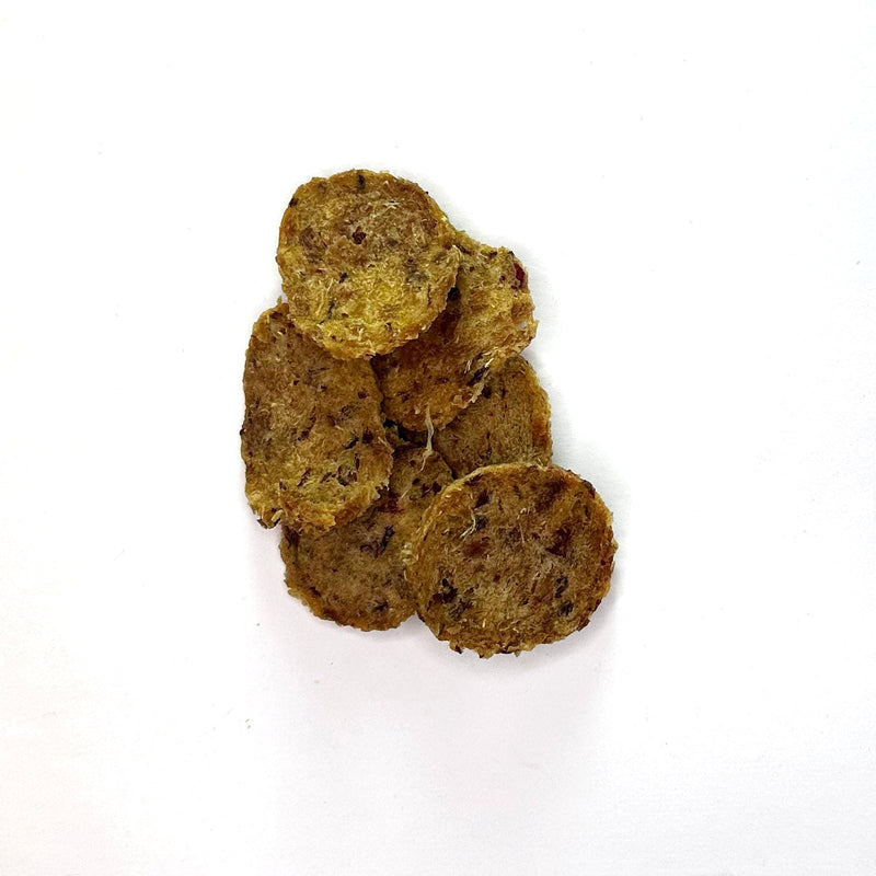 Petisco Natural Cão Nutri Chips Desidratados Filé Mignon Suíno com Batata Doce 60g