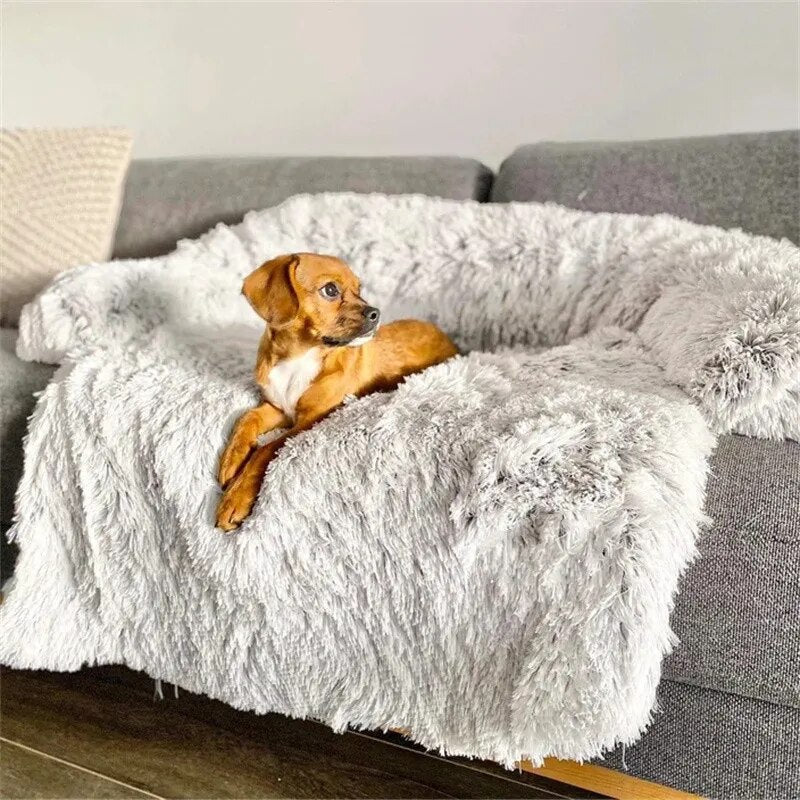 Cobertor de Pelúcia para Pets - Protetor de Sofá