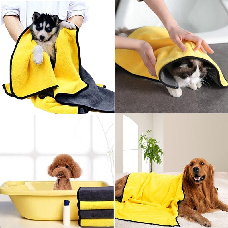 Toalha alta absorção para Cães - Pet Towel