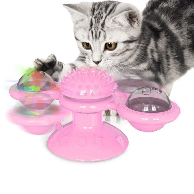 Brinquedo para Gatos Giratório | Pet Feeder
