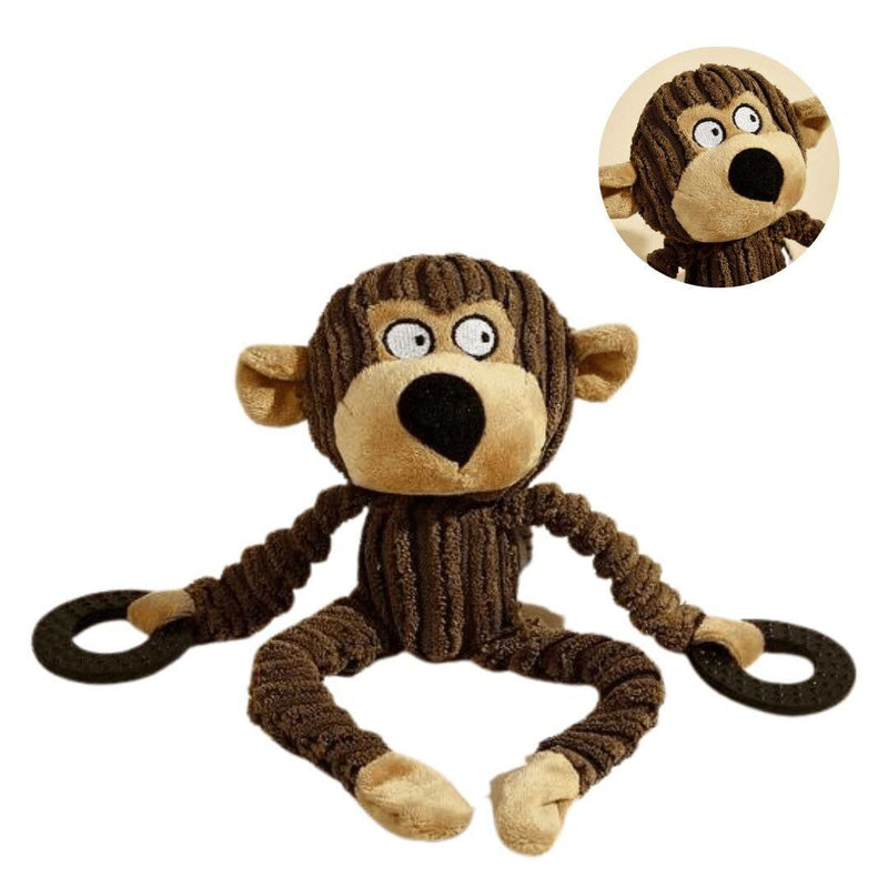 Brinquedo de Pelúcia Macaco para Cães