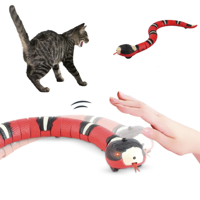 Brinquedo para Gatos - Cobra Inteligente com USB